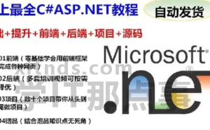 C#（.net）全套教程