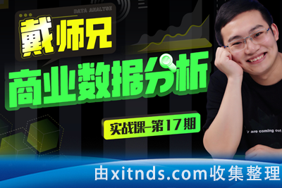 B站戴师兄戴你玩转数据分析